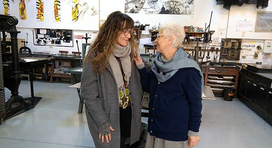 Matilde Dolcetti e Loretta Cappanera